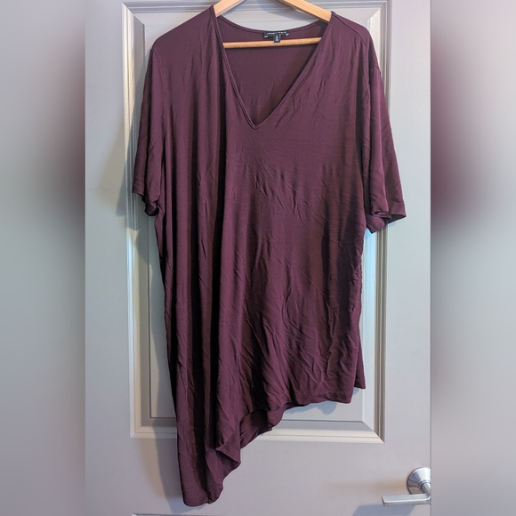 ⭐*New w/o Tags!* Universal Standard Aubergine Genevette Top - size Large=18/20 - Picture 2 of 5